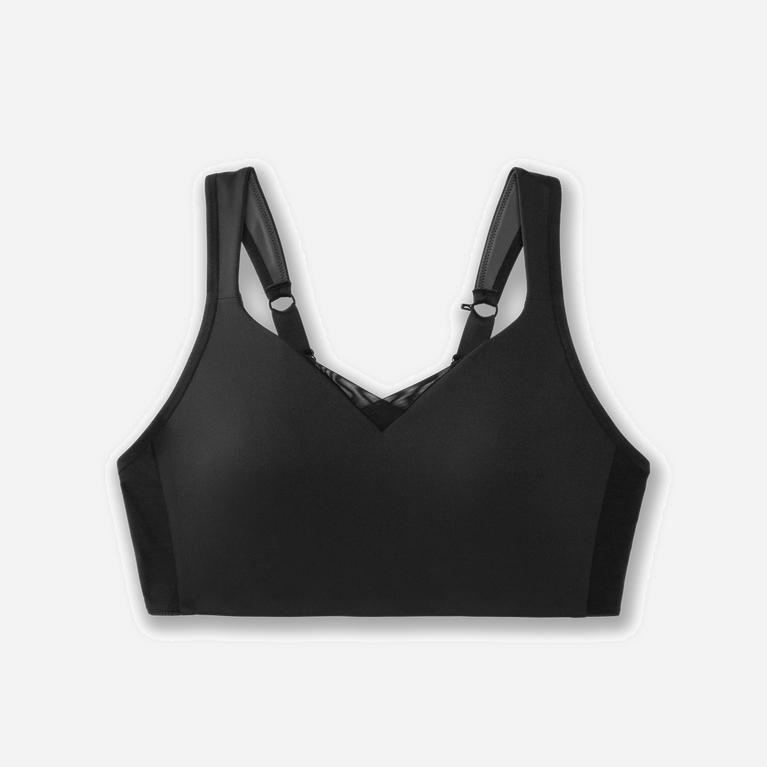 Brooks Women's Drive Convertible Running Bra Singapore - Black (24815-PGCD)